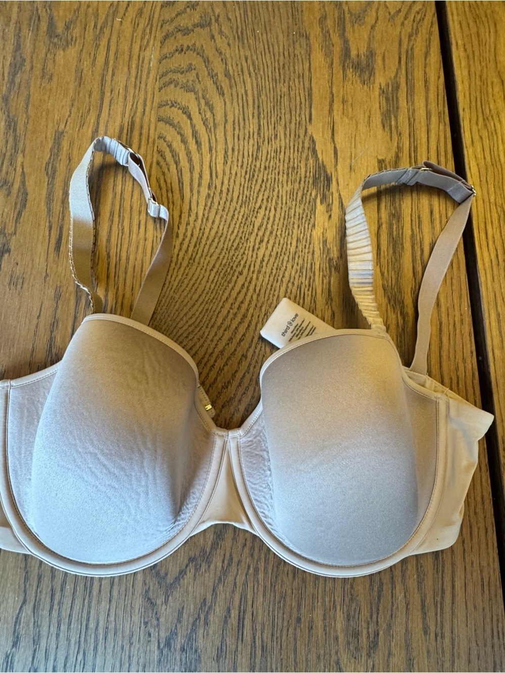 ThirdLove Beige T-Shirt Bra ThirdLove 24/7 Classic T-Shirt Bra 34F